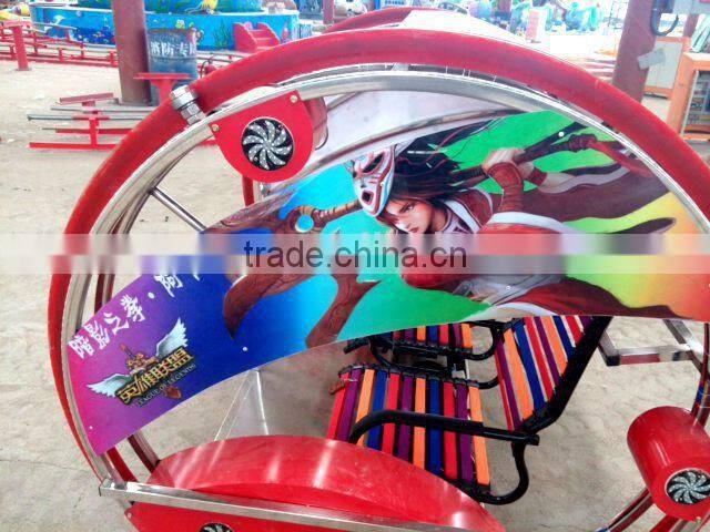outdoor amusement park equipment Mini Pirate Ship Leswing Car