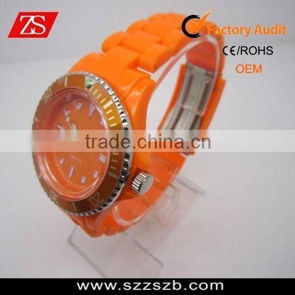 Shenzhen watch factory plastic bezel watches,hottest sale fashion plastic watches,plastic watches manufacturer