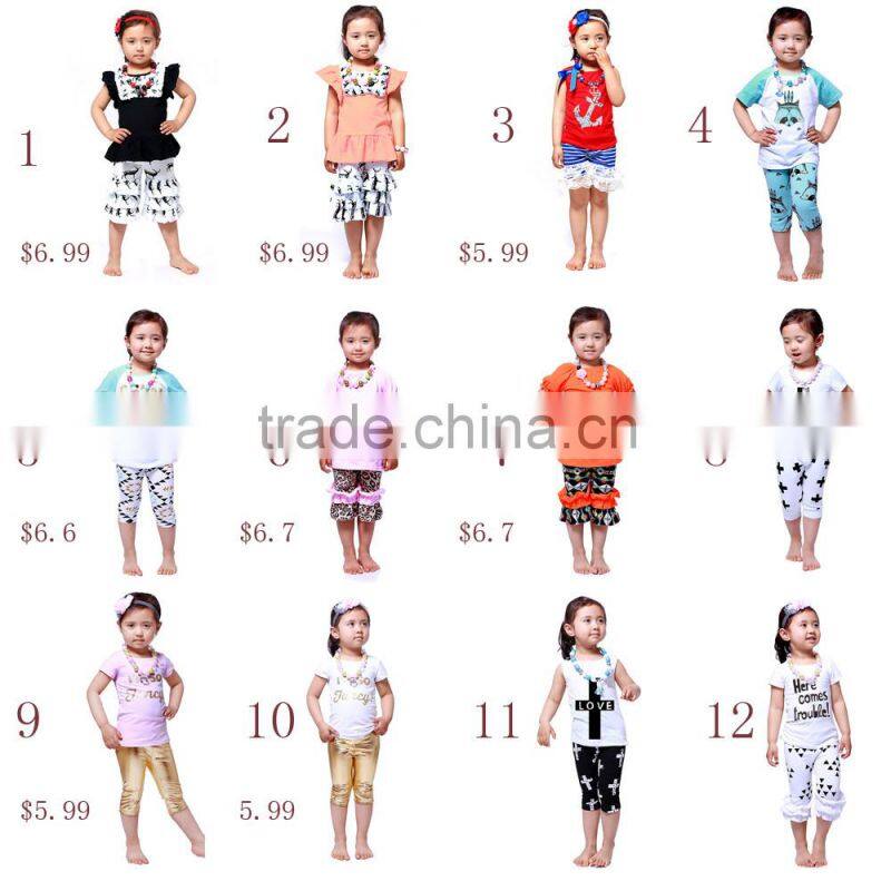 Wholesale Baby Girls Precious Clothes For Adorable Little Girls Boutique Sets In Persnickety Toddler Girls Summer Outfits