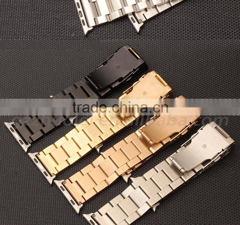 alibaba wholesaler stainless steel bracelet band for Apple Watch with low price