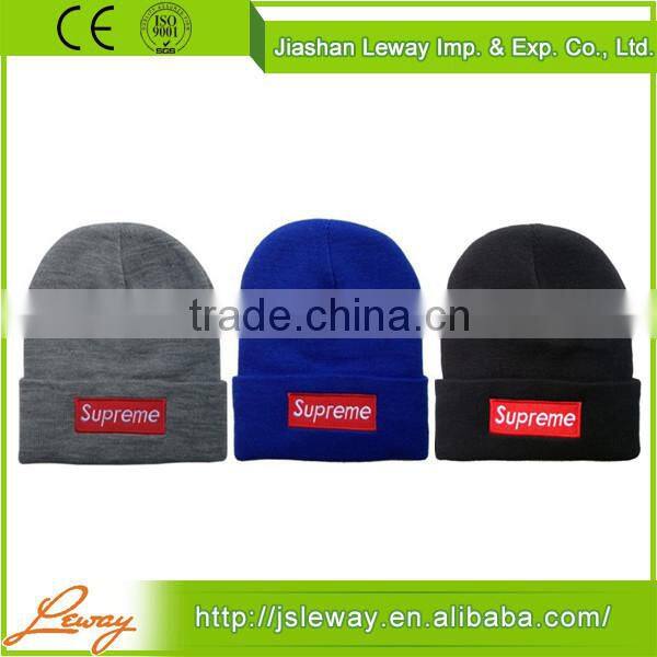 Wholesale China New Design Winter Custom Knit Beanie