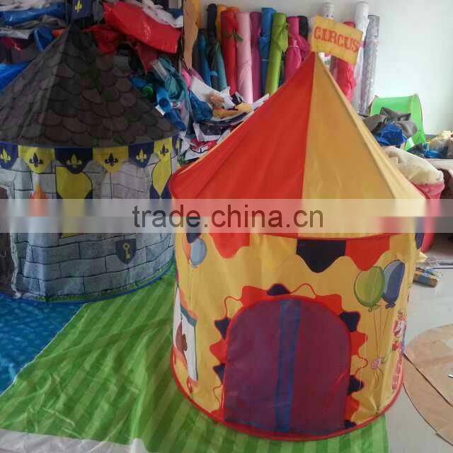 Heat transfer amusement park /pirat /yard pattern castle play house