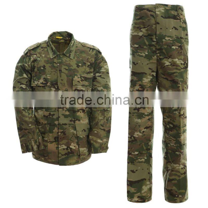 Wholesale CP multicam camouflage BDU military uniform