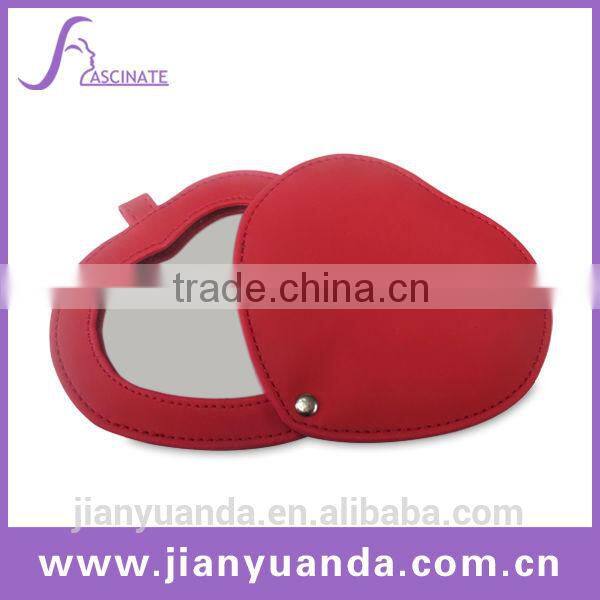 pu mirror / jeweled compact mirror / cosmetic mirror manufacturer / adhesive mirror frame / wedding favor mirror