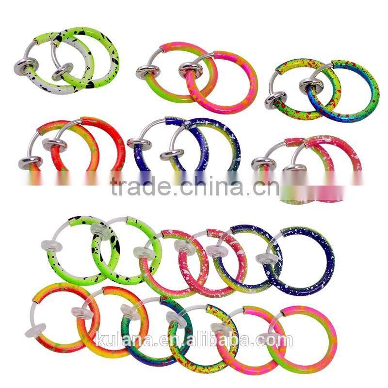 Custom Faux septum piercing india nose ring