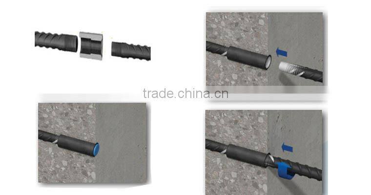 Reduction Rebar Coupler, Rebar Mechanical coupler, Transitional rebar coupler