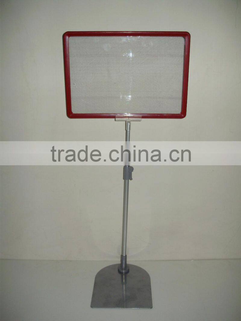 Supermarket Display Stand Poster Display Stand Photo Frame