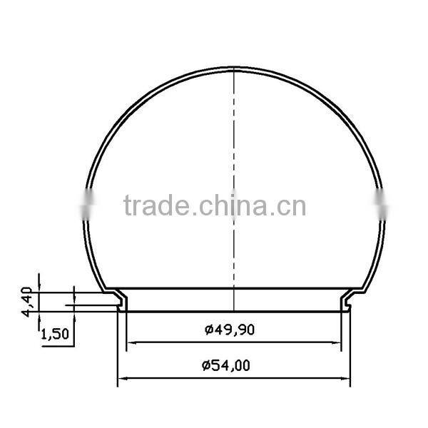 Factory Wholesale LED Lighting Bulb PC Diffuser Mold