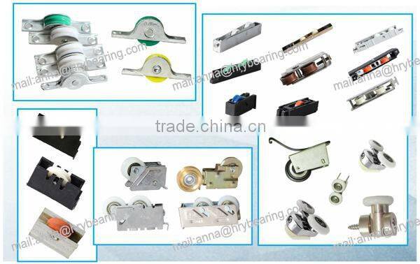 Barnroom sliding shower door roller u groove wheel