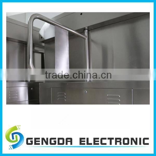 corrosion resistance high speed low noise retractable swing tube gate mechanism metal crowd control barriers