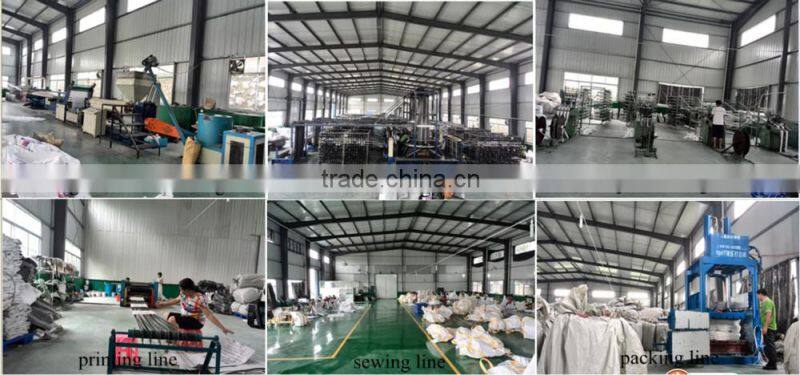 China pp woven 1000kg bulk big bag firewood air bag sack