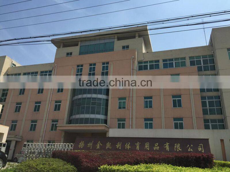 retagular high jump trampoline with safety enclosure for sale from the factory