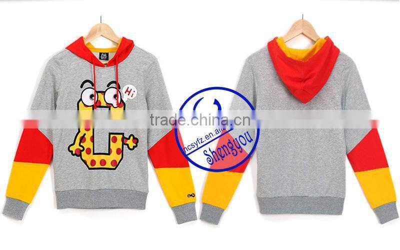 Custom Mens Fleece Sweatshirt Hoodies with Fashion Design