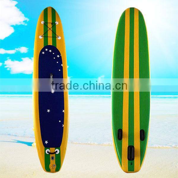 2015 Cheap inflatable wholesale sup paddle board surfboard drop stitch fabric inflatable paddle board