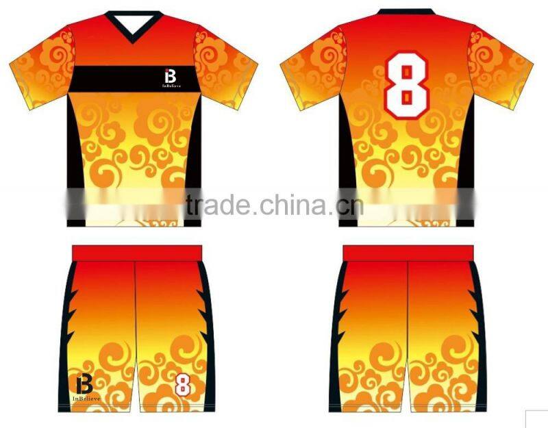 custom newest design hot sale club team soccer uniforms