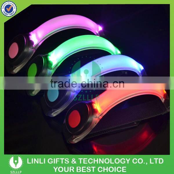 2016 Wholesale Battery Operated Led Flashlight Armband With Logo