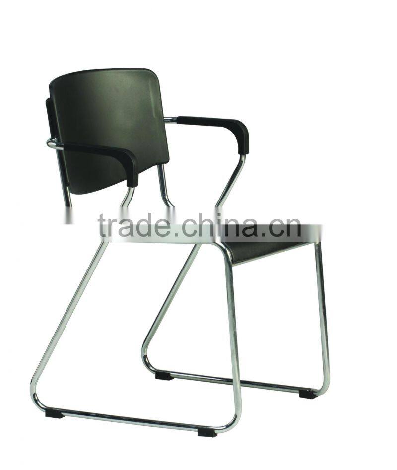 hot sales plastic office chairs with armrest for wholesale 1002A
