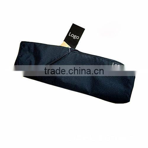 High Quality Double Canopy Fiberglass Auto Open 3 Section Folding Golf Umbrella And Air Vents