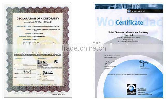 Portable OMR scanner/small optical mark reader/classroom testing scanner 30FSMA