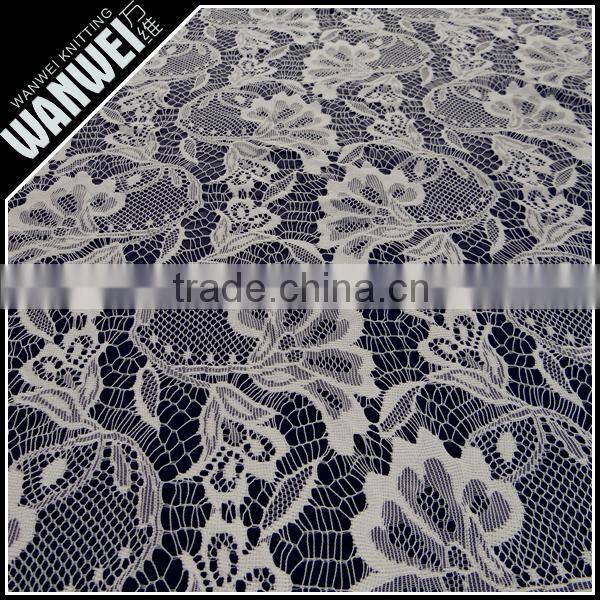 6 Discount Hot Sales High Quality Fancy lace fabric lingerie lace wholesale for beautiful dress 7014