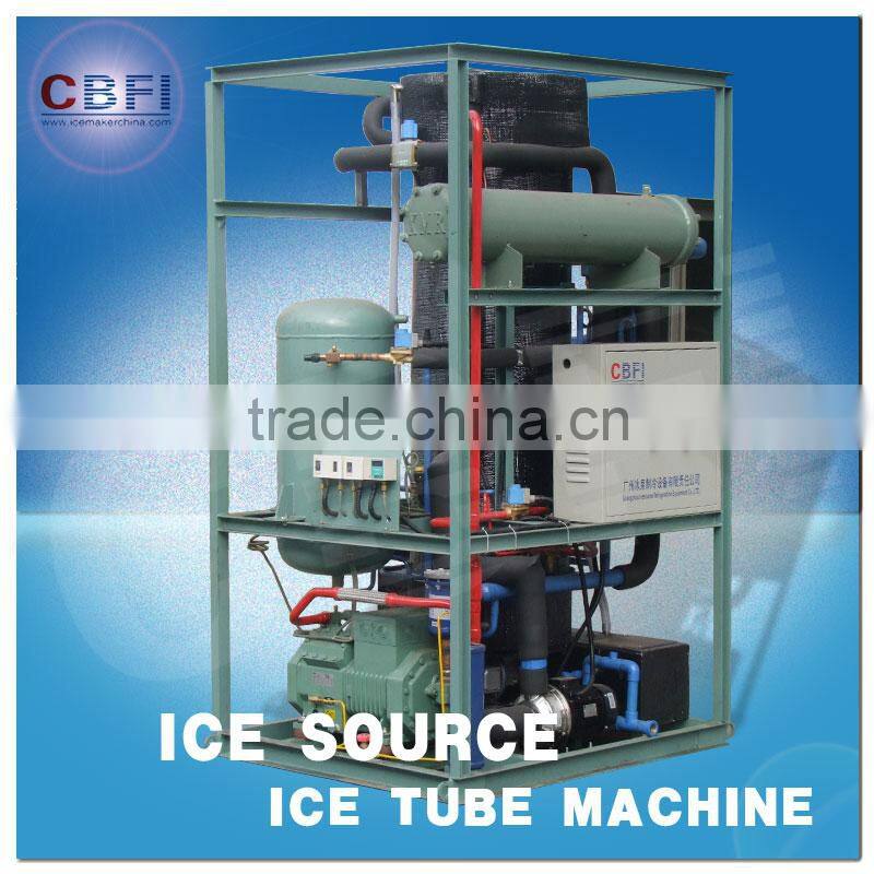 Iran 20 tons client cases Tube Ice Maker Machine ice plant operate