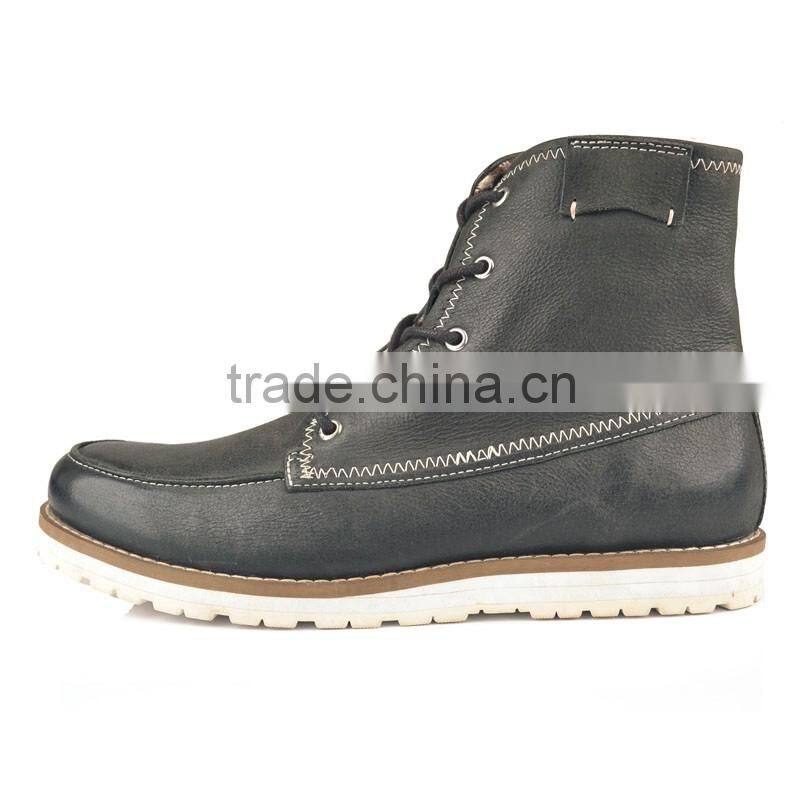 Newest comfortable booties lace up stylish shoes hot sale