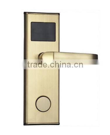 RFID smart card international standard digital Hotel door locks/electronic panel door lock