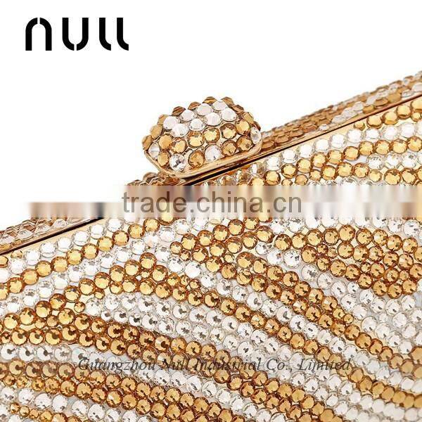 Fashion special design rhinestone clutch purse