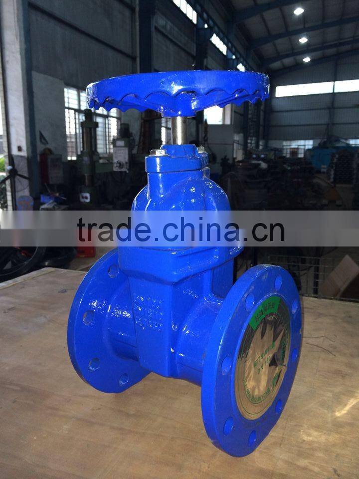 Ductile Iron DIN3352 F4 DN100(4 inch) Gate Valve PN10/PN16