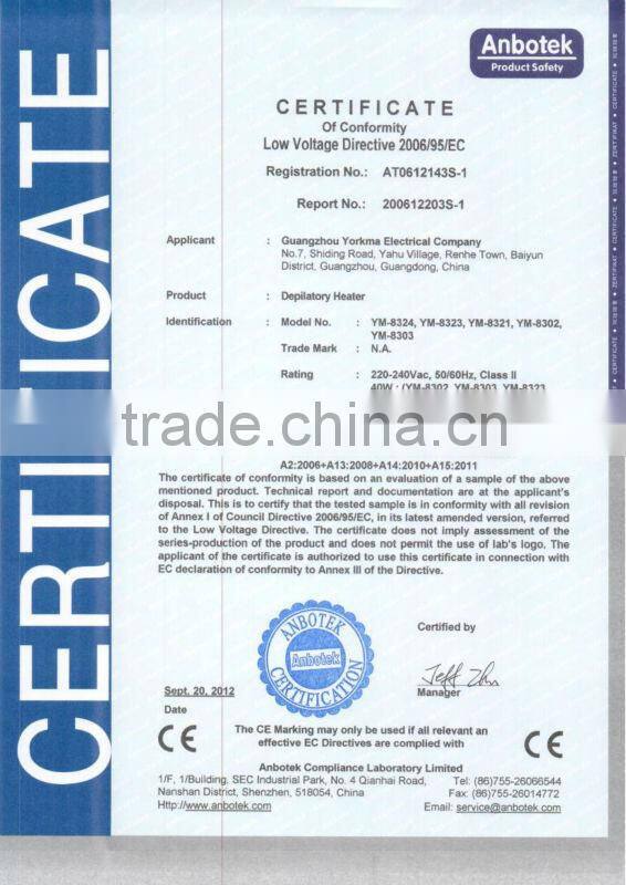 Mini single roller wax depilatory wax heater