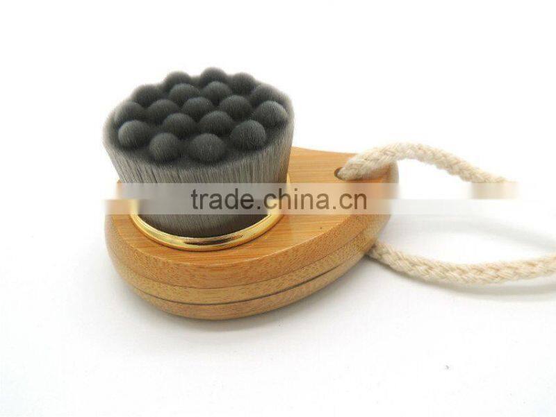 bamboo / wooden handle make up face clean brush tools