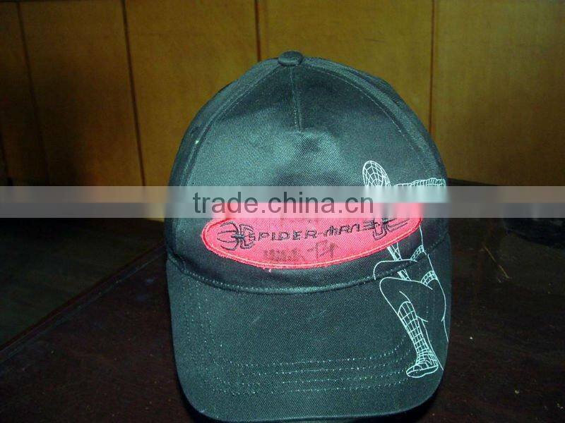 100% cotton twill sublimation print baseball cap