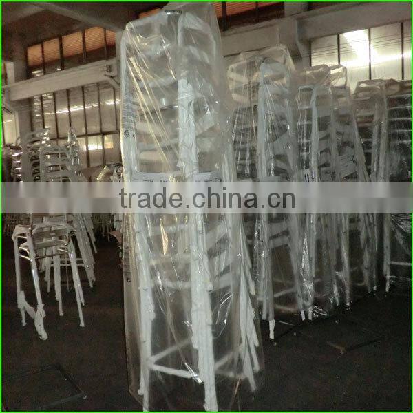 Stackable aluminum bar chair