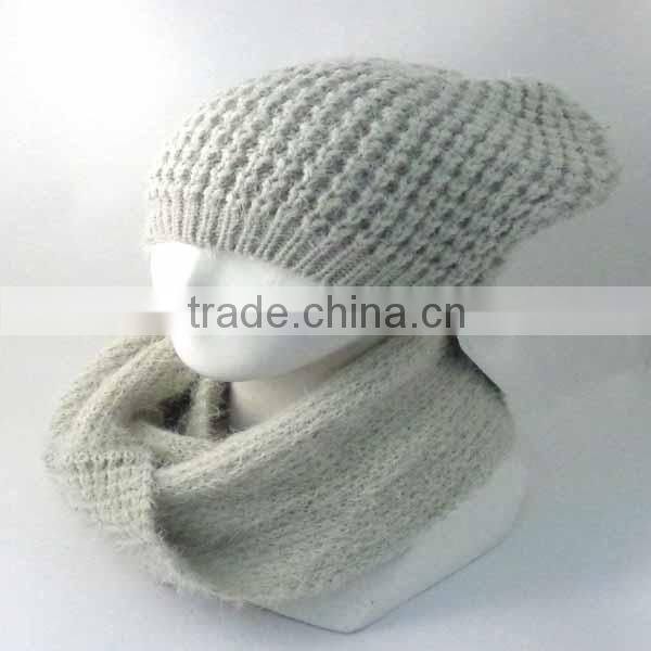 Ladies designer hat and scarf sets