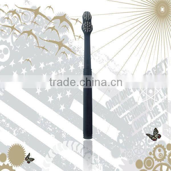 Roma handle nylon bristle disposable adult toothbrush for hotel airplane and spa