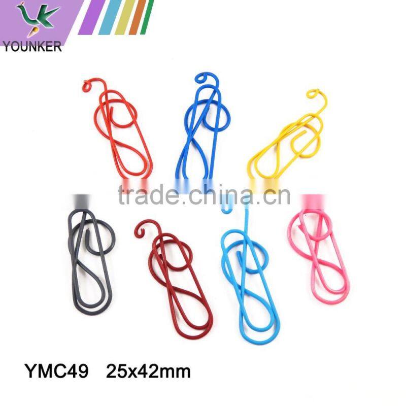 Wholesale Fancy Shape Colourful Paperclip