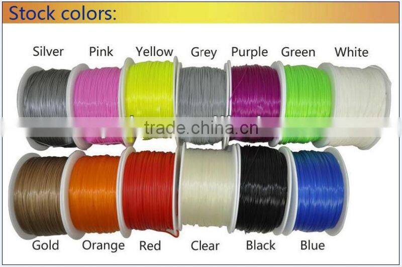 3D Printer Filament 1.75MM PLA Tolerance 0.02mm 1.75/3.0mm