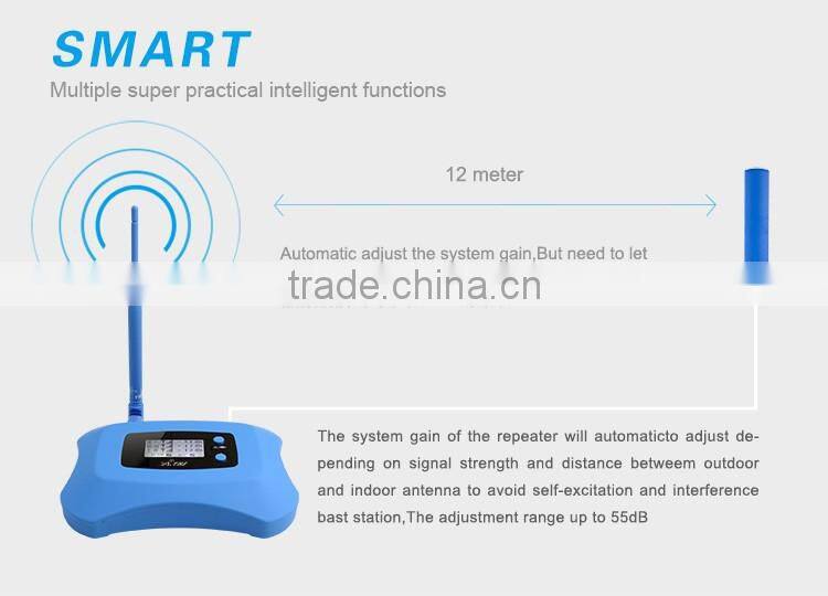 2016 ATNJ 900/2100mhz mobile phone cable 2g 3g signal amplifier with LCD