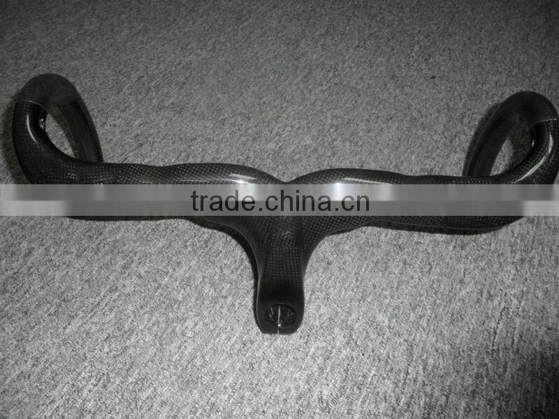 Hot sale Chinese supplier Toray integrated carbon road bike handlebar HB005