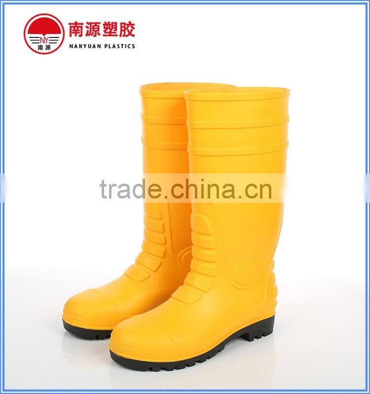 High quality safety gumboots with steel toe in low price