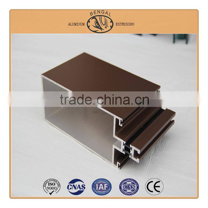 Aluminum Curtain Wall Profile for Glass Buldings, Made in Foshan China Gold Supplier