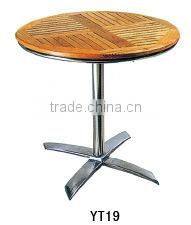 Wholesale 4 person foldable wedding events restaurant dining table YT12A