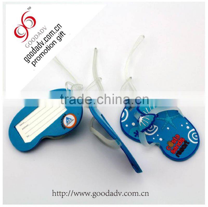 PVC travel tags / soft pvc luggage tag / plastic luggage tag for sale