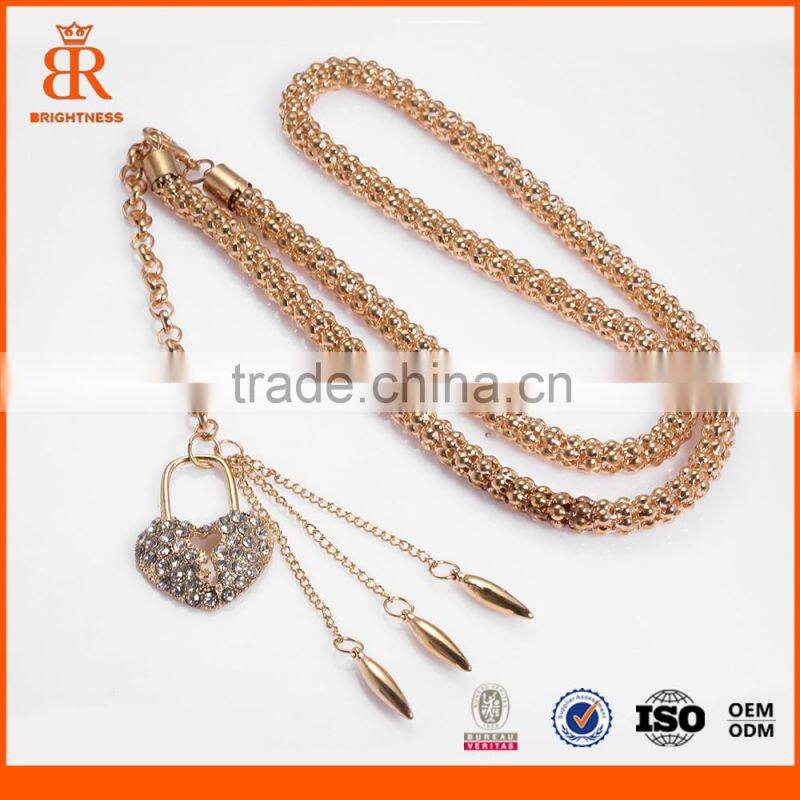 Gorgeous fashion chain necklace for dress decorate
