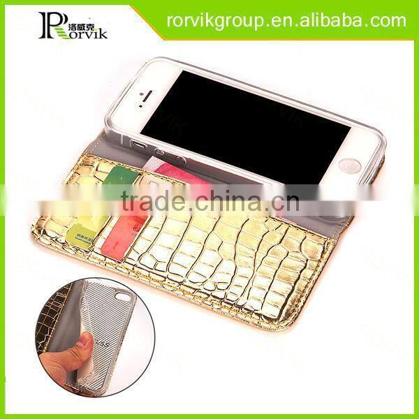 open the window double phone case card holder for iPhone 5G