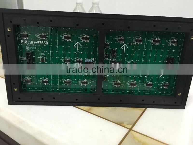 p10 red blue green yellow white led module display outdoor