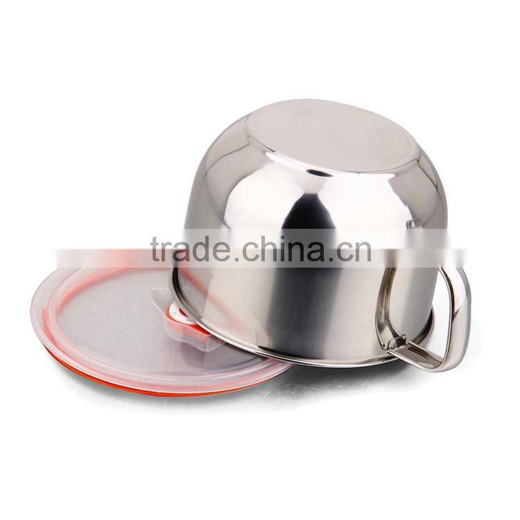 Delicate and thermal stainless steel noodles cup