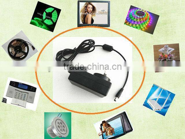 12v 2a dve switching adapter AU input pass SAA.GS from Shenzhen manufacturer