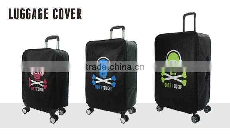 Custom Non Woven Luggage Cover/ canvas fabric luggage cover