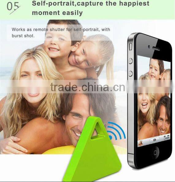 Triangle Bluetooth wireless key finder personal anti-lost alarm for child wallet car pet luggage